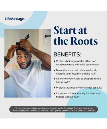 TrueScience Hair Growth Serum by LifeVantage - 50ml | Boost Healthy Hair Moisturize Scalp & Clean Fragrance | International Shipping Available - Buy Online on GoSupps.com