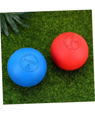 Beavorty 4-Piece Lacrosse Balls & Foam Roller Set | Massage & Yoga Ball for Back Feet & Muscle Relief - Buy Online on GoSupps.com
