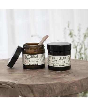 Ecooking Nourishing & Rejuvenating Night Cream 50ml | Natural Red Algae & Pumpkin Seed Extract | Anti Aging Face Cream | Reduces Fine Lines & Wrinkles | Firming & Hydrating - Buy Online on GoSupps.com