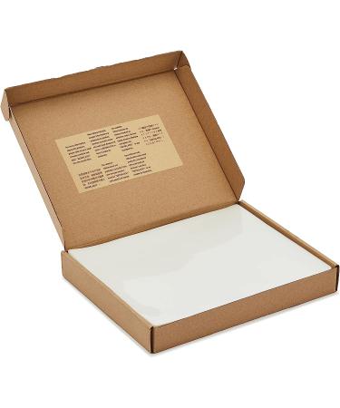 Amazon Basics Clear Thermal Laminating Plastic Paper Laminator Sheets - 9 x 11.5-Inch  200-Pack  3mil 200-Pack Sheets - Buy Online on GoSupps.com