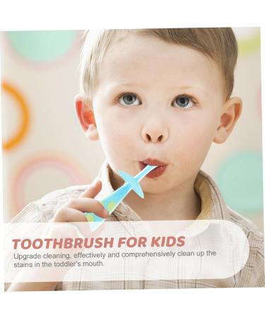 Buy Healvian 3-in-1 Toothbrush & Face Towels for Kids | Gentle Milk Tooth Cleaner & Fun Toy Gift Box - Buy Online on GoSupps.com