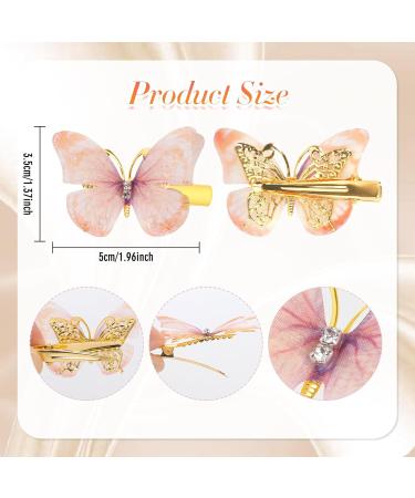 Butterfly Hair Clips 10 Pieces Mini Cute Butterfly Hair Accessories with Diamond Decorations Glitter Barrettes Butterfly Snap Hair Clips for Teens Women Hair Accessories Multicolor Multicolor Butterfly-10P - Buy Online on GoSupps.com