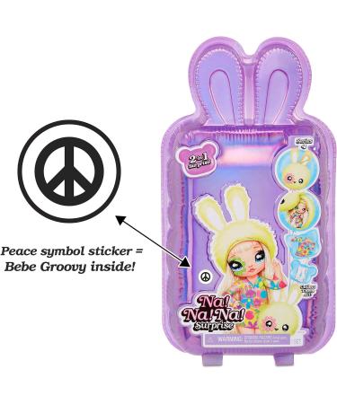 Na Na Na Surprise Series 4 Bebe Groovy 2-in-1 Fashion Doll & Plush Purse - Collectable - Buy Online on GoSupps.com