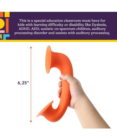 Special Supplies Phone Buddy - Auditory Feedback Reading Phones for Classroom & Home - Speech Therapy Communication Device for Kids and Adults - 4 Pack Phonic Phones for Accelerated Reading Fluency - Buy Online on GoSupps.com