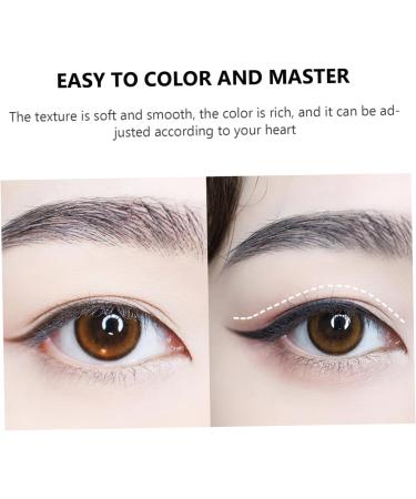 BIUDECO 6 Pcs Eyeshadow Cream Black Eyeliner Pencils Dark Brown Eyeshadow Black Matte Eyeliner Eye Liner - Buy Online on GoSupps.com