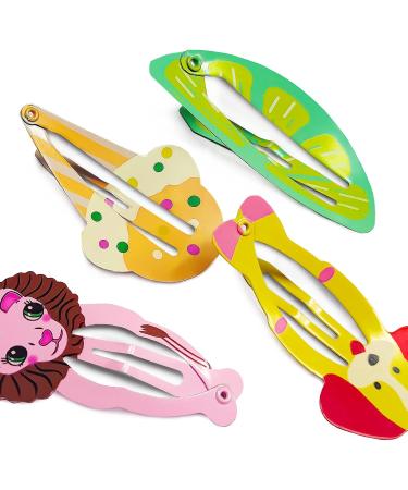130 Pcs Cartoon Hair Clips for Girls - Colorful Metal Clips for Everyday & Holiday Celebrations | Vcostore - Buy Online on GoSupps.com