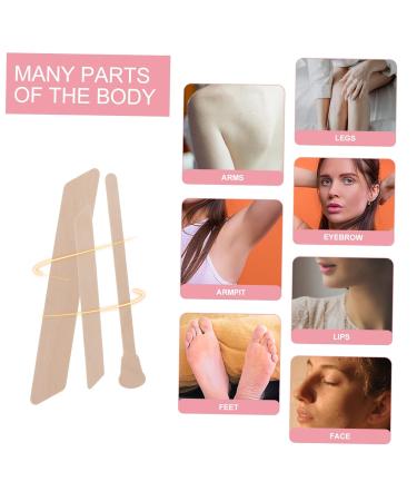 Beavorty 900 PCS Wax Sticks for Hair Removal - Face Wax Strips & Wooden Waxing Tools for Smooth Skin - Buy Online on GoSupps.com