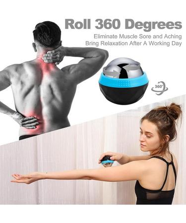 Cold Massage Scooter & Muscle Ball - Hot & Cold Handheld Roller for Deep Tissue Relief | Sore Muscle & Fascia Massage - Buy Online on GoSupps.com