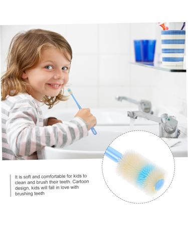 Shop Gleavi 16 pcs Baby Toothbrush Set - Soft Bristle 360 Mouth Cleaner in 4 Colors | Ideal for Babies & Toddlers - International Shipping Available! - Buy Online on GoSupps.com