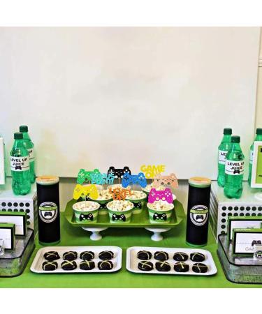 37 Pcs Video Game Controllers Cupcake Toppers Gamer Cake Topper Decoration Video Game Cupcake Topper Supply for Kids Gaming Themed Birthday Party Supplies Favors - Buy Online on GoSupps.com