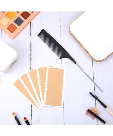 120 Double Sided Hair Extension Tape Tabs + Rat Tail Comb - Strong Adhesive Replacement Tapes - Stainless Steel Pintail Comb Included - Buy Online on GoSupps.com