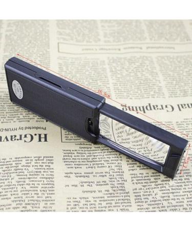 Pull Portable Glass Handheld Reading Magnifier High Power Mirror with LED Light Magnifier Made in China - Buy Online on GoSupps.com