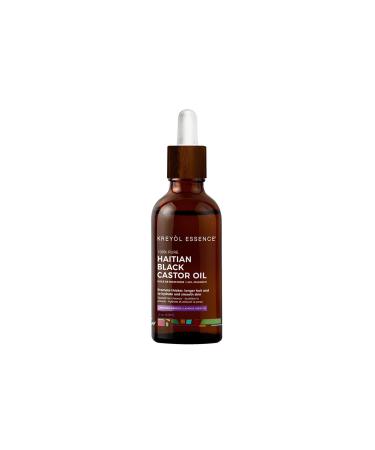 Haitian Black Castor Oil for Skin and Hair - Lavender Hibiscus - By Kreyol Essence - 2 oz. - Buy Online on GoSupps.com