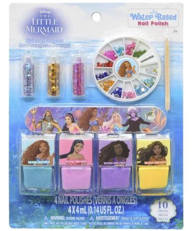 The Little Mermaid Nail Art Set on Card
