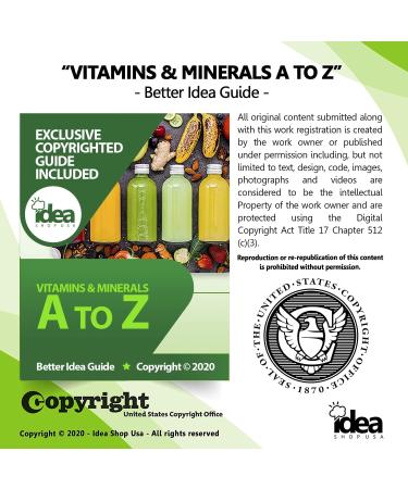 Zinc Adult Organic Vegetarian Gummy 22mg Immune Support Bundle - 60ct A to Z Vitamins & Minerals + Better Idea Guide - Buy Online on GoSupps.com