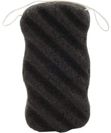Peukerty Konjac Sponge Set with Activated Bamboo Charcoal - Body & Facial Sponge Cleansing Sponge for Care - Buy Online on GoSupps.com