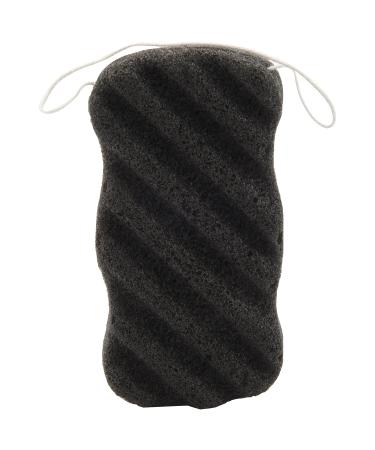 LILYRIN Konjac Sponge Set with Activated Bamboo Charcoal - Deep Cleansing Body & Facial Sponge - Buy Online on GoSupps.com
