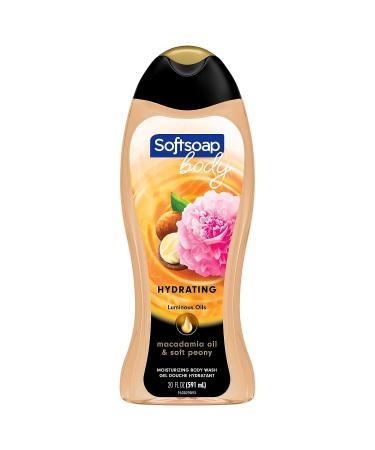 Softsoap Luminous Oils Macadamia & Peony Body Wash - 20 fl oz - Buy Online on GoSupps.com