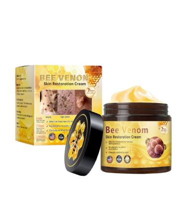 Bee Venom Skin Treatment Cream Anti-Aging Wrinkle Removal and Firming Face Skin Bee Venom Comprehensive Restoration Cream. (1 Pcs)