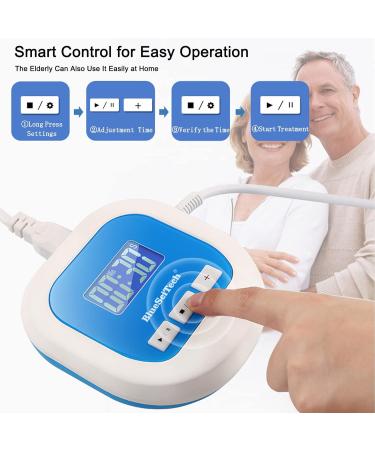 PPGE Home UV Phototherapy Light - 311 Nm Narrow-Band Lamp with LCD Timer & Glasses for Skin & Scalp Health | International Shipping - Buy Online on GoSupps.com