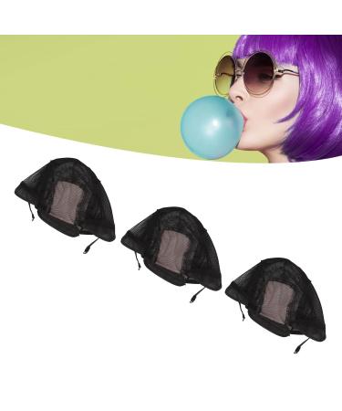 Buy 3 Pack Nylon Wig Caps - Soft Elastic & Breathable Mesh Cover for Comfort & Non-Slip Hold Perfect for Long & Short Hair International Shipping Available! - Buy Online on GoSupps.com