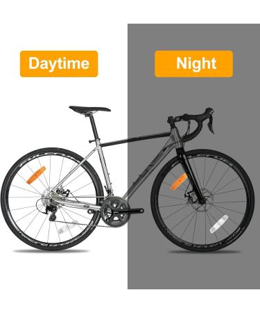 10 STK Bicycle Reflector Set - 8 Cat Eyes Spoke Reflectors & 2 Front Reflectors for Kids MTB Bikes - Enhance Safety & Visibility - Buy Online on GoSupps.com