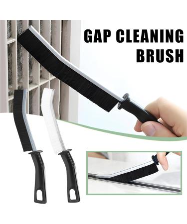 Hard Bristle Crevice Cleaning Brush: 4Pcs Long Handle Gap Cleaning Brush - Multifunctional Grout Cleaner Brush Household Crevice Cleaning Tools - Small Cleaning Scrub Brush for Corner Kitchen Bathroom 4 White - Buy Online on GoSupps.com