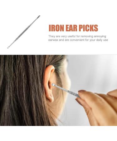 304 Stainless Ear Pick Earwax Removal Kit - Comfortable Ear Cleaning Tool Set for Effective Ear Wax Removal - Buy Online on GoSupps.com