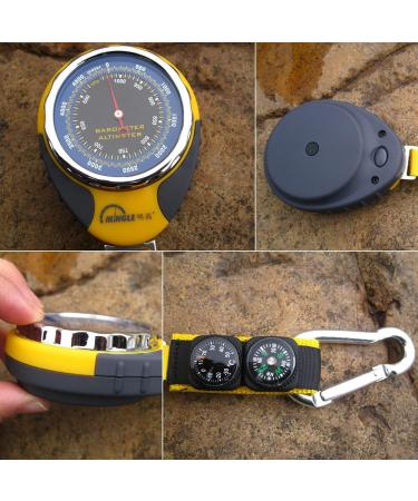 Lixada Digital Altimeter Barometer for Outdoor Camping, Hiking, Climbing - Reads Altitude up to 5000m - Buy Online on GoSupps.com