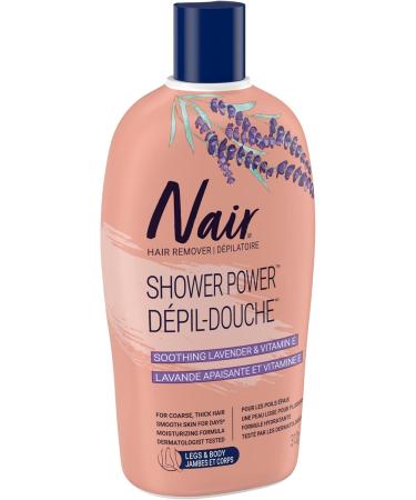 Nair Shower Power MAX Hair Remover for Coarse Hair on Legs & Body with Soothing Lavender and Vitamin E 312-g Coarse Hair (Lavender) - Buy Online on GoSupps.com