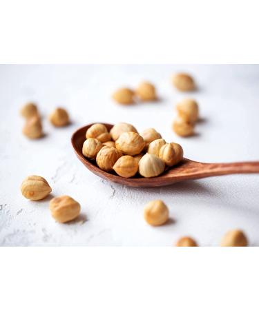 1lb Dry Roasted Blanched Hazelnuts with Himalayan Salt - Keto & Vegan Snack, Whole Filberts, Oil-Free - Bulk Purchase for Baking, Rich in Essential Fatty Acids - Buy Online on GoSupps.com