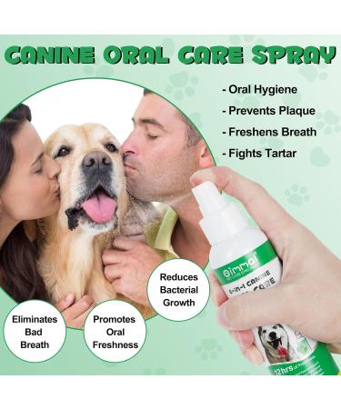 XINSZLIN Dog Breath Freshener 6-in-1 Canine Oral Care Spray Dog Mouthwash Oral Hygiene Support Freshens Breath Dog Teeth Cleaning Helps Fight Tartar Prevent Dental Plaque - Buy Online on GoSupps.com