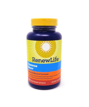 Renew Life Cleansemore Capsules, 100 -Count Bottle