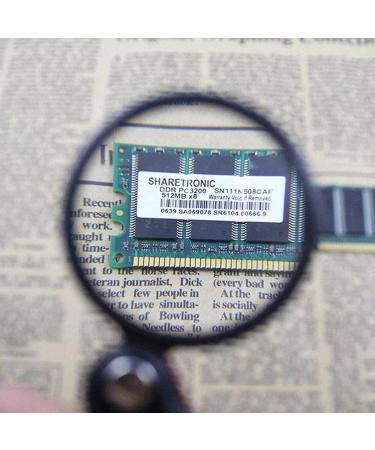 Professional 8X Mini Folding Pocket Magnifier with Rotating Protective Leather Sheath 50mm Handheld Rotating Magnifier Loupe for Reading Newspaper Book Magazine Science Class Hobby Full of Stars - Buy Online on GoSupps.com