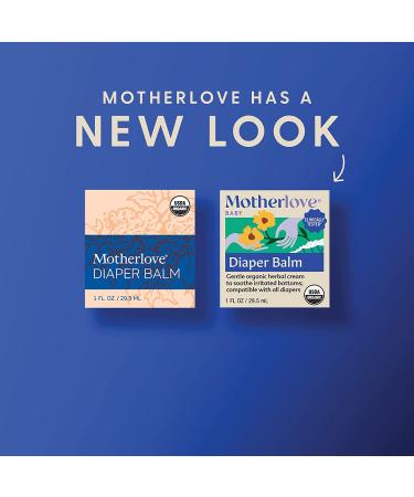 Motherlove Diaper Balm 1 oz - Natural Soothing Relief for Baby's Skin - Buy Online on GoSupps.com