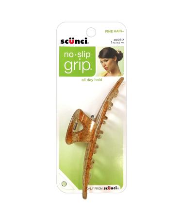 Scunci No-Slip Grip Jaw Clip for Thick Hair - Pack of 2, Assorted Colors - Buy Online on GoSupps.com