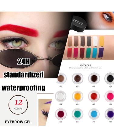 HISUNBEN Eyebrow pomade waterproof eyebrow gel eyebrow pomade with brush durable for dense and natural looking eyebrow2 - Buy Online on GoSupps.com