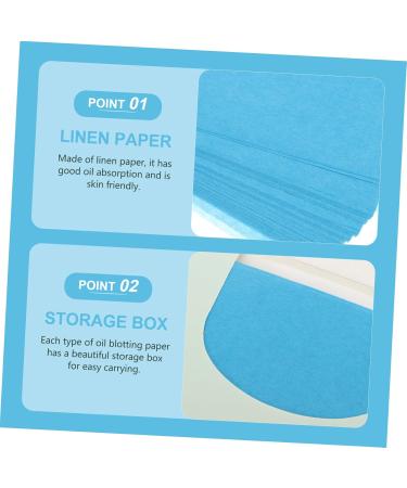DOITOOL 1500 Pieces Oil Absorbing Sheet Oily Skin Paper Oil-Absorbing Paper Linen Blotting Paper Oil Blotting Paper Makeup Aromatherapy Oil Control - Buy Online on GoSupps.com