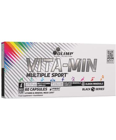 OLIMP Vita-Min Multiple Sport 60 Capsules - Essential Multivitamin for Active Lifestyles - Buy Online on GoSupps.com