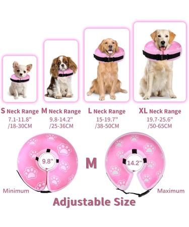 FWLWTWSS Inflatable Hinge & Sore Throat Cat Collar | Adjustable Dog Protective Collar | Leak Protection for Recovery | Fits 25-36cm | Comfort for Pets - Buy Online on GoSupps.com