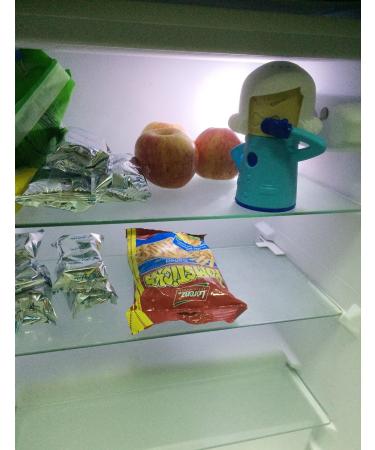 Fridge Cleaner Easily Cleans the Crud In Minutes. Angry-Mama Fridge Cleans and Disinfects With Vinegar and Water for Home or Office Kitchens (Blue) - Buy Online on GoSupps.com