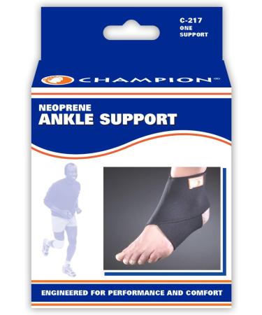 Buy Champion Ankle Support - Figure 8 Neoprene Large | International Shipping Available - Buy Online on GoSupps.com