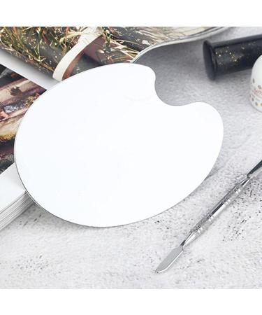  Yajimsa Metal makeup | Makeup mixer paint tray with fine grinding and double-ended non-slip toning stick for lipstick foundation Yajimsa - Buy Online on GoSupps.com