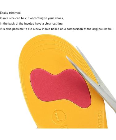 Kids Orthotic Insoles - Flat Feet Inserts for Moderate Arch Support | Comfort Shoe Inserts for Children XL (3Y-4.5Y) - International Shipping Available - Buy Online on GoSupps.com