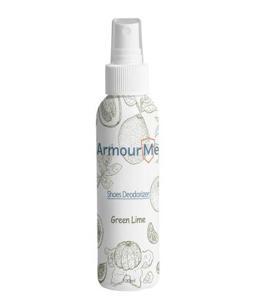 ArmourMe Shoe Spray | Shoe Deodorizer | Shoe Spray Smell Eliminator for Shoes and Sandal | Men & Women Extra Strength Shoe Odor Eliminator | Socks Deodorize (Green Lime)