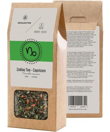 Aromantra x Mary Rose Th du Zodiaque pour Capricorne 50g M lange de Th Noir Yunnan Goji Citron Menthe & Plantes - Buy Online on GoSupps.com