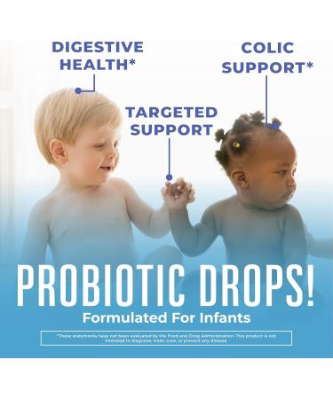 MaryRuth's Baby Probiotic Drops | Organic Liquid Probiotics for Digestive Health & Colic Relief | Vegan | 30 Servings - Buy Online on GoSupps.com