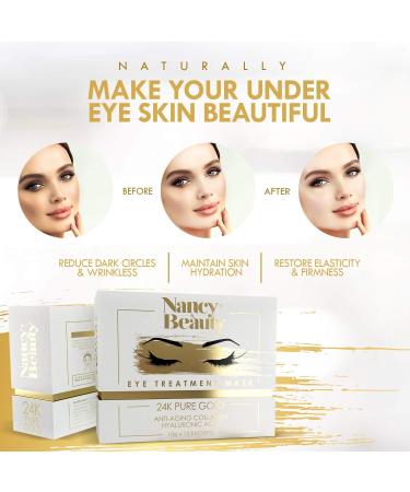 Under Eye Mask - 24K Gold Under Eye Patches to Reduce Dark Circles Puffy Eyes Under Eye Bags and Wrinkles - Improve R&R and Self Care with Gel Under Eye Patches - Vegan Cruelty-Free (20 Pairs) - Buy Online on GoSupps.com
