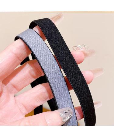 5 Non-Slip Elastic Sports Headbands for Women & Men - Silicone Hair Bands for Yoga & Golf - Buy Online on GoSupps.com