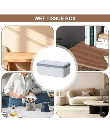 Buy Wet Wiper Donor Box - Baby Moisture Towel & Wet Wipes Storage for Babies | Medium White - Buy Online on GoSupps.com